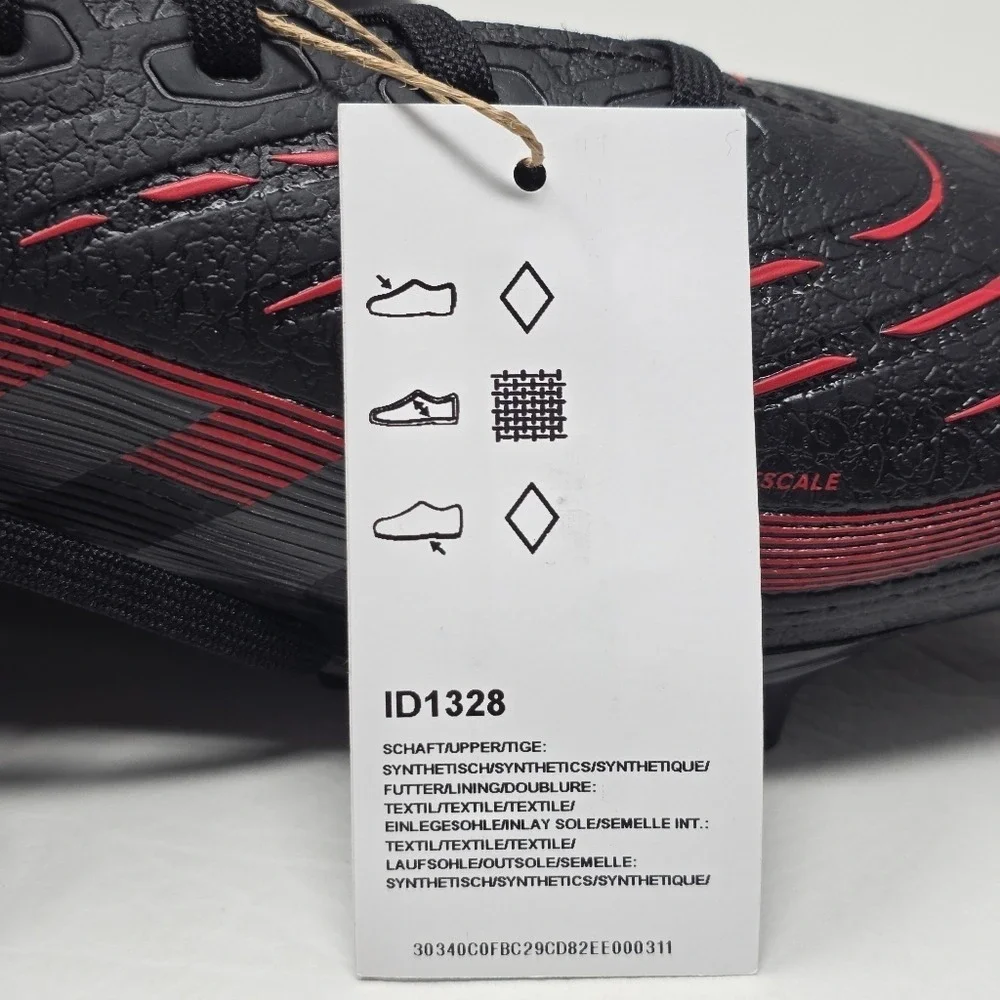 adidas Predator League Firm Ground Soccer Cleats ID1328 Mens Size 10.5 Black New